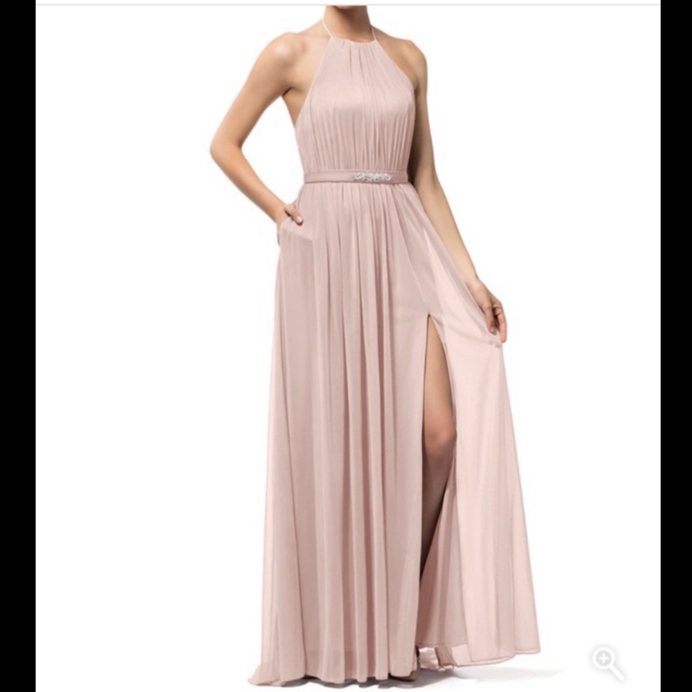 Azazie “Hazel” dress (dusty rose)